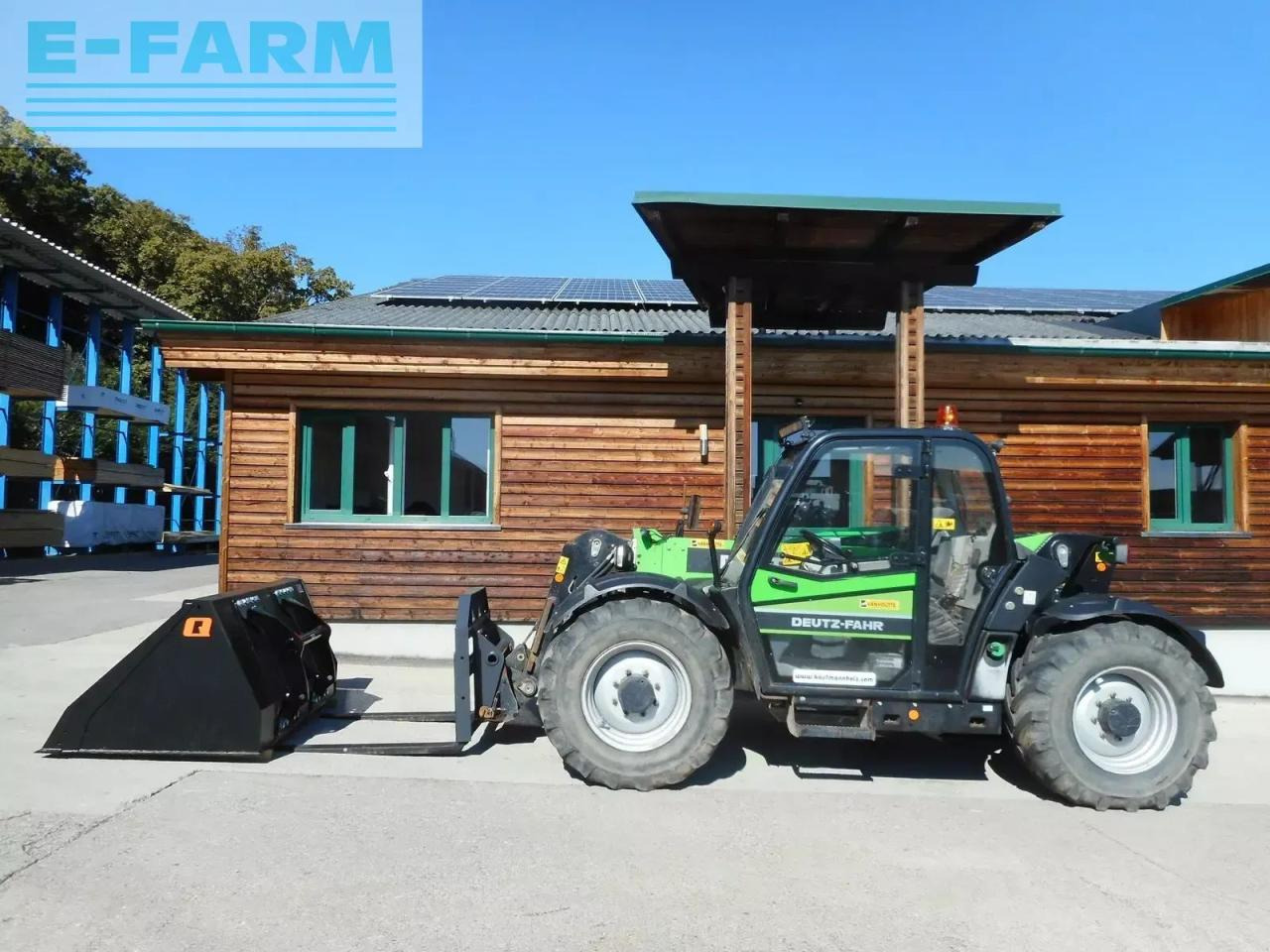 Deutz-Fahr agrovector 37.6 ( 3,7 tonnen - 6 meter ) 40 km/h - מפעיל טלסקופי: תמונה 1 Deutz-Fahr agrovector 37.6 ( 3,7 tonnen - 6 meter ) 40 km/h - מפעיל טלסקופי: תמונה 1