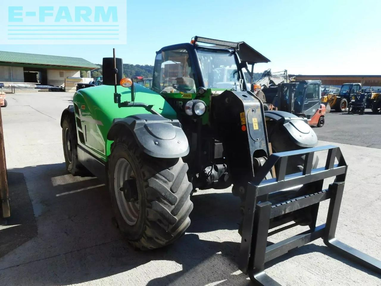 Deutz-Fahr agrovector 37.6 ( 3,7 tonnen - 6 meter ) 40 km/h - מפעיל טלסקופי: תמונה 5 Deutz-Fahr agrovector 37.6 ( 3,7 tonnen - 6 meter ) 40 km/h - מפעיל טלסקופי: תמונה 5