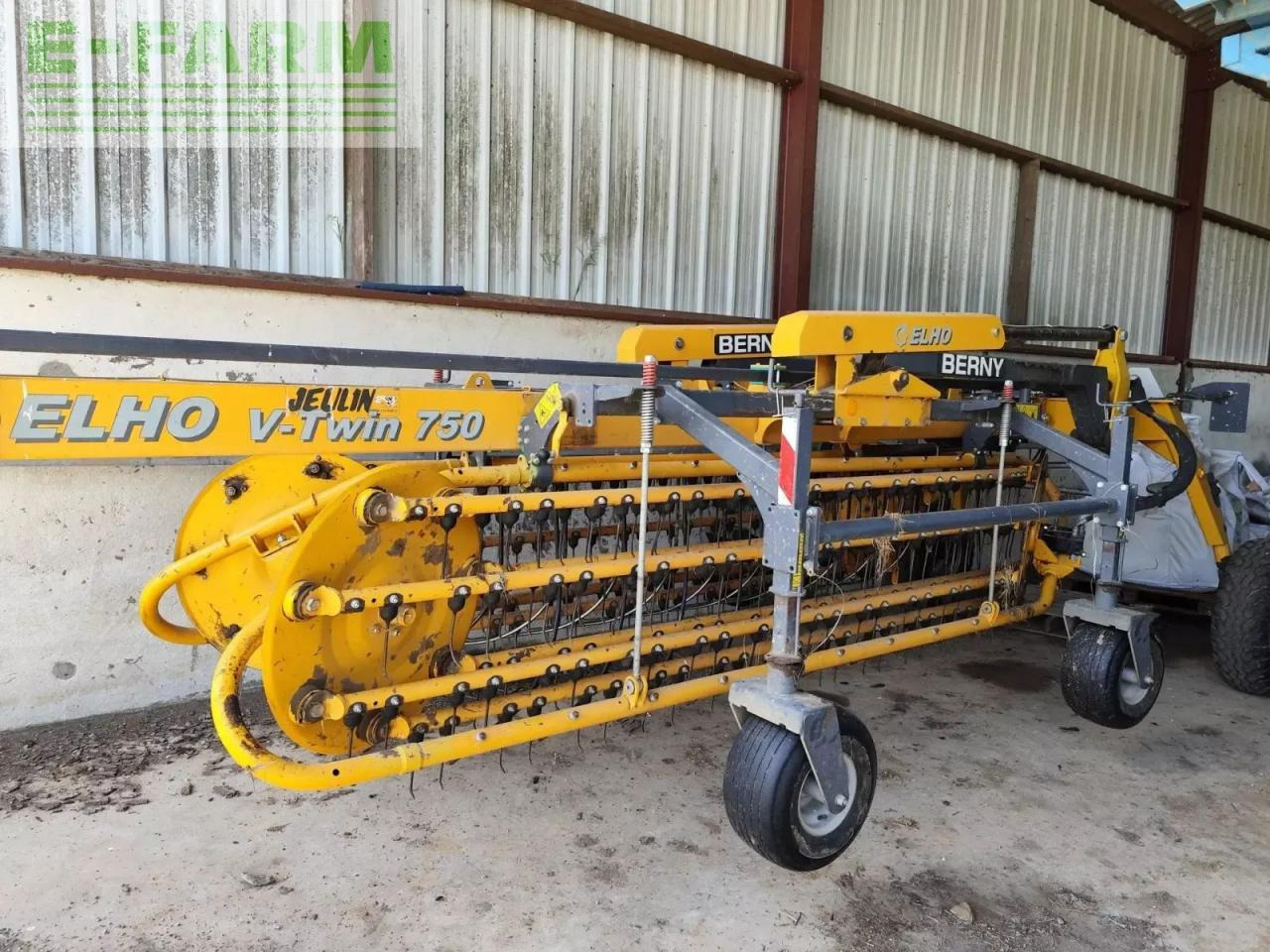 Elho v-twin 750 - גורף/ מגרפה: תמונה 1 Elho v-twin 750 - גורף/ מגרפה: תמונה 1