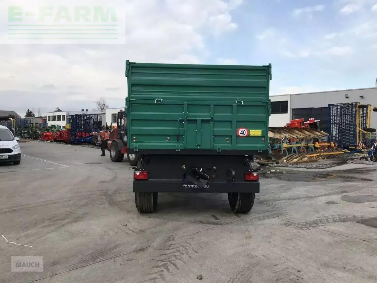 Farmtech zdk 1500 - מסיר פסולת/ קרון נגרר חקלאי: תמונה 4 Farmtech zdk 1500 - מסיר פסולת/ קרון נגרר חקלאי: תמונה 4