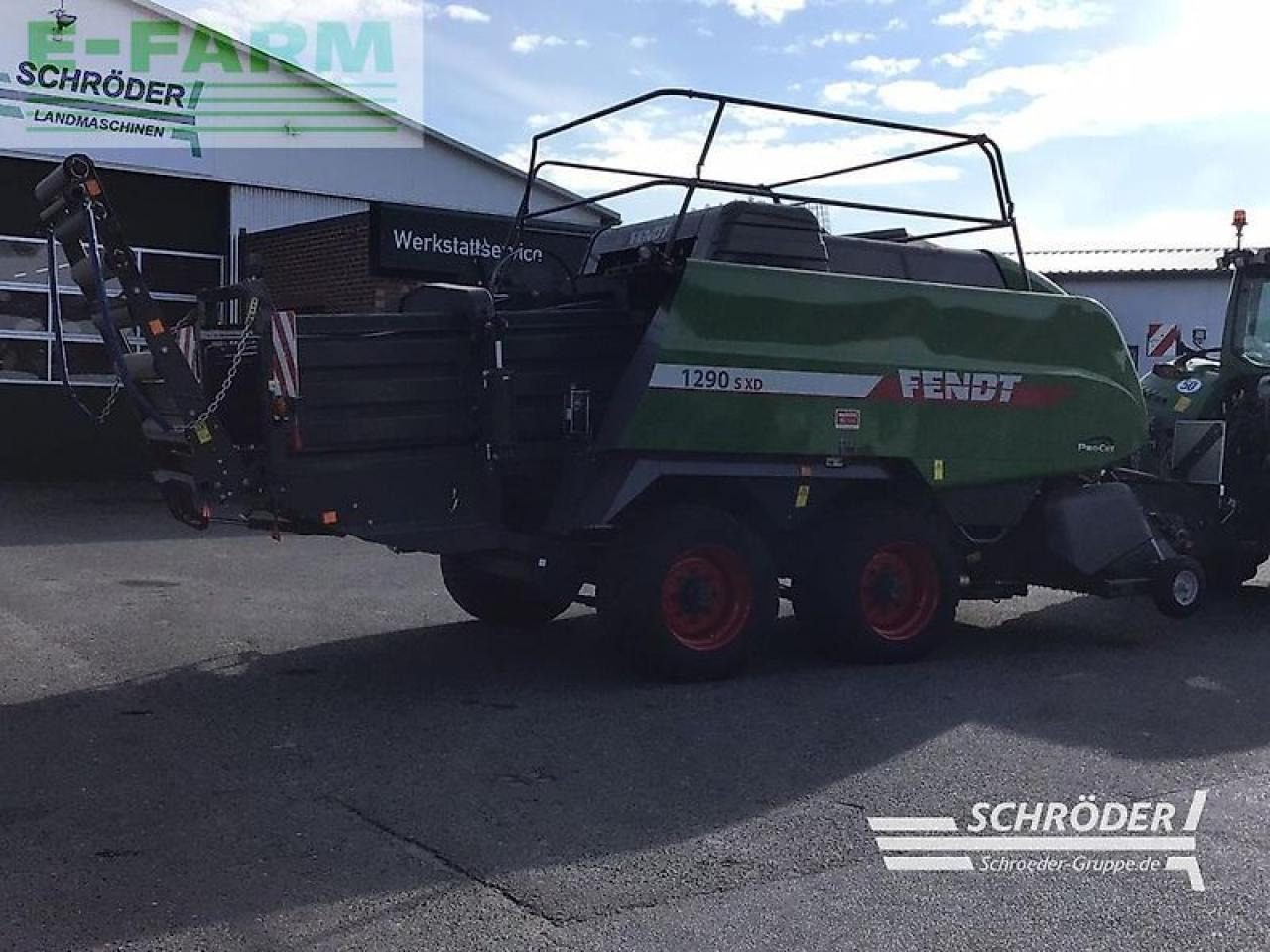 Fendt 1290 xd - nur 4000 ballen ! - מכונת צרור מרובעת: תמונה 3 Fendt 1290 xd - nur 4000 ballen ! - מכונת צרור מרובעת: תמונה 3