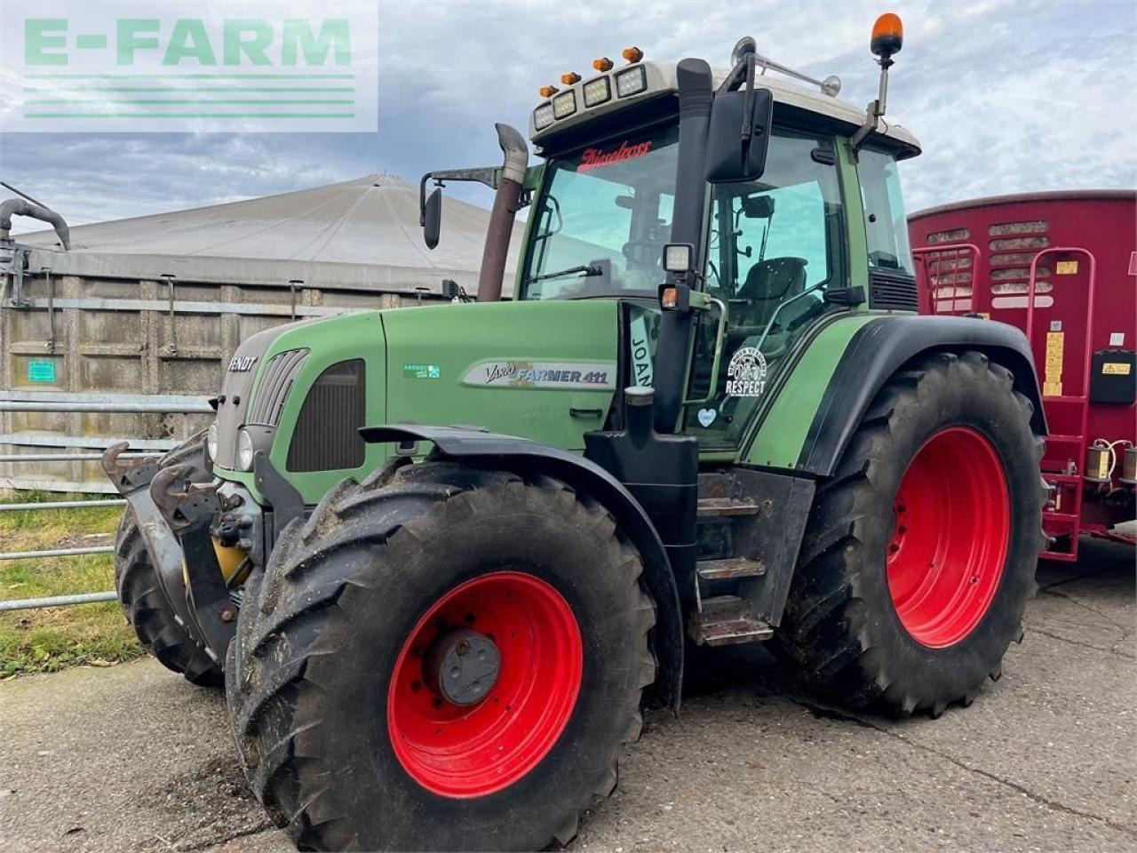 Fendt 411 vario - טרקטור חקלאי: תמונה 1 Fendt 411 vario - טרקטור חקלאי: תמונה 1