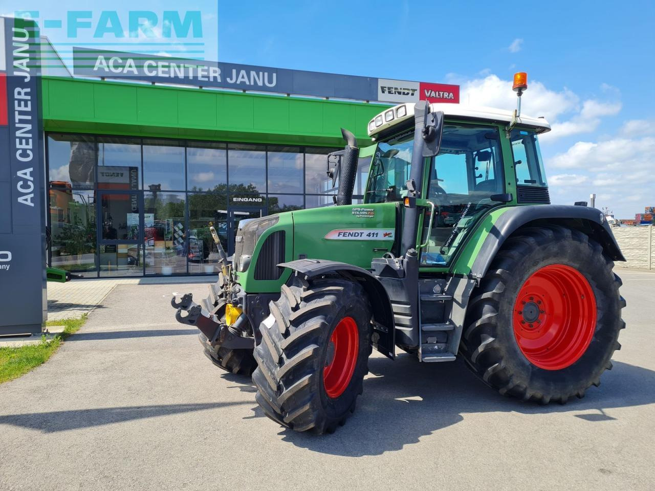Fendt 411 vario - טרקטור חקלאי: תמונה 1 Fendt 411 vario - טרקטור חקלאי: תמונה 1