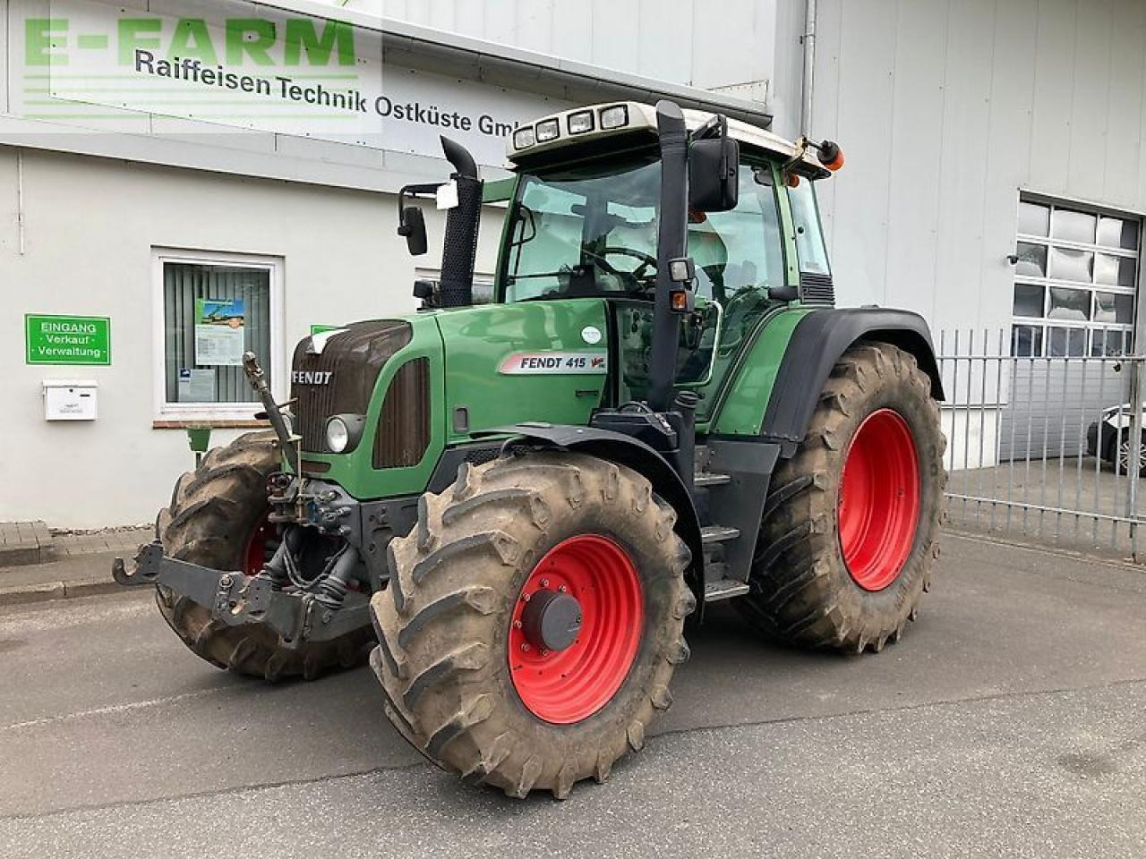 Fendt 415 vario - טרקטור חקלאי: תמונה 1 Fendt 415 vario - טרקטור חקלאי: תמונה 1