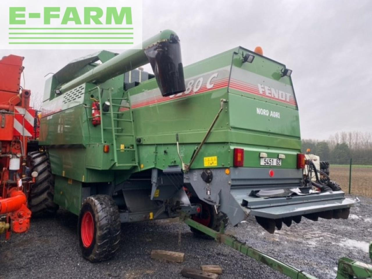 Fendt 6280c - מקצרת קומבינה: תמונה 2 Fendt 6280c - מקצרת קומבינה: תמונה 2