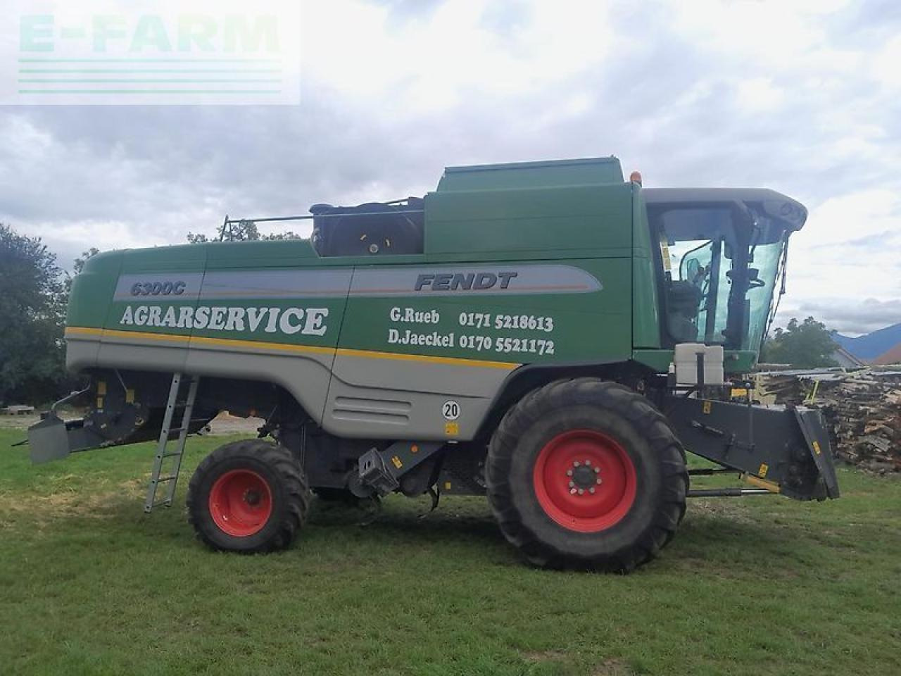 Fendt 6300c - מקצרת קומבינה: תמונה 2 Fendt 6300c - מקצרת קומבינה: תמונה 2