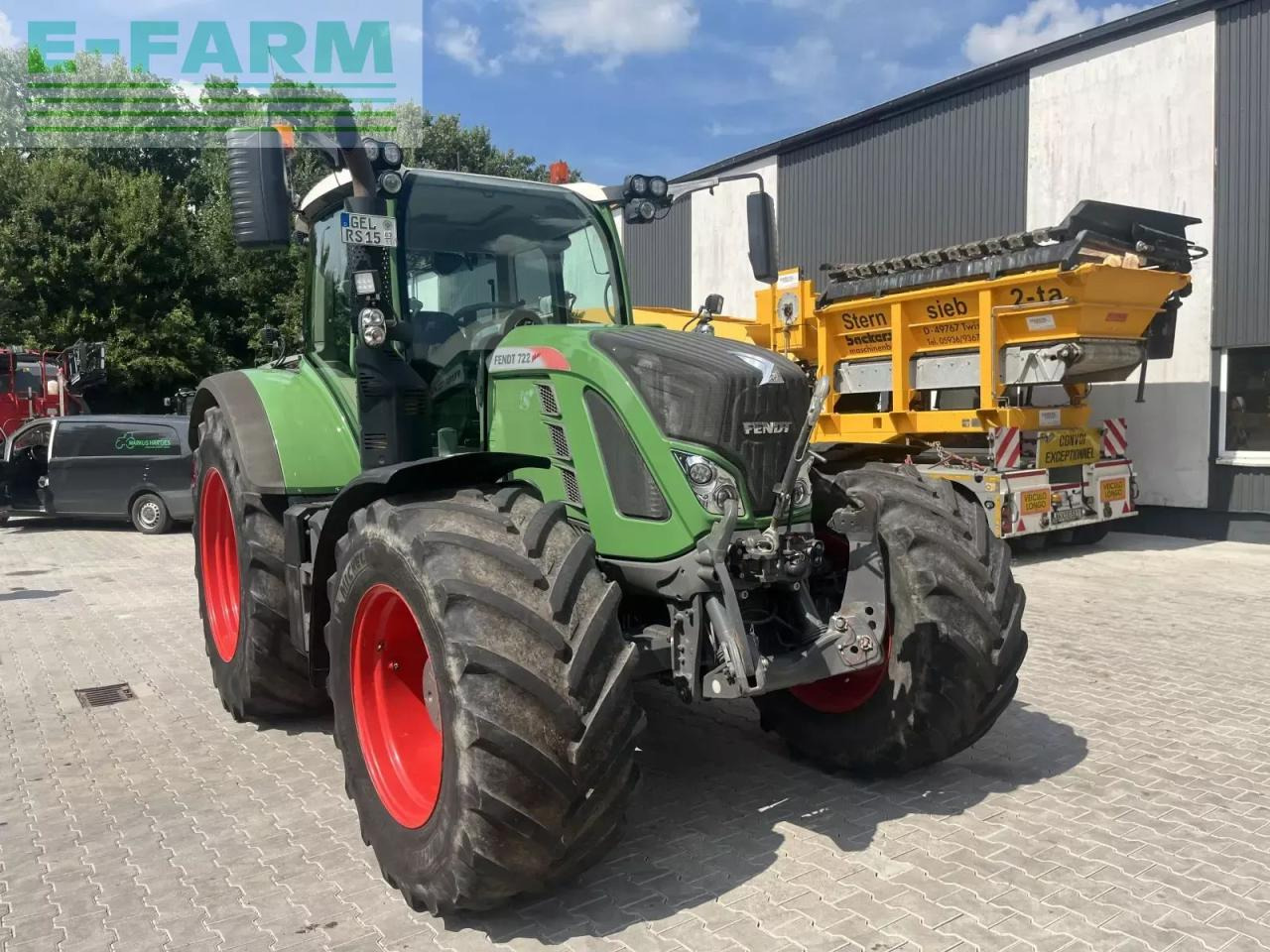 Fendt 722 vario profiplus ProfiPlus - טרקטור חקלאי: תמונה 1 Fendt 722 vario profiplus ProfiPlus - טרקטור חקלאי: תמונה 1
