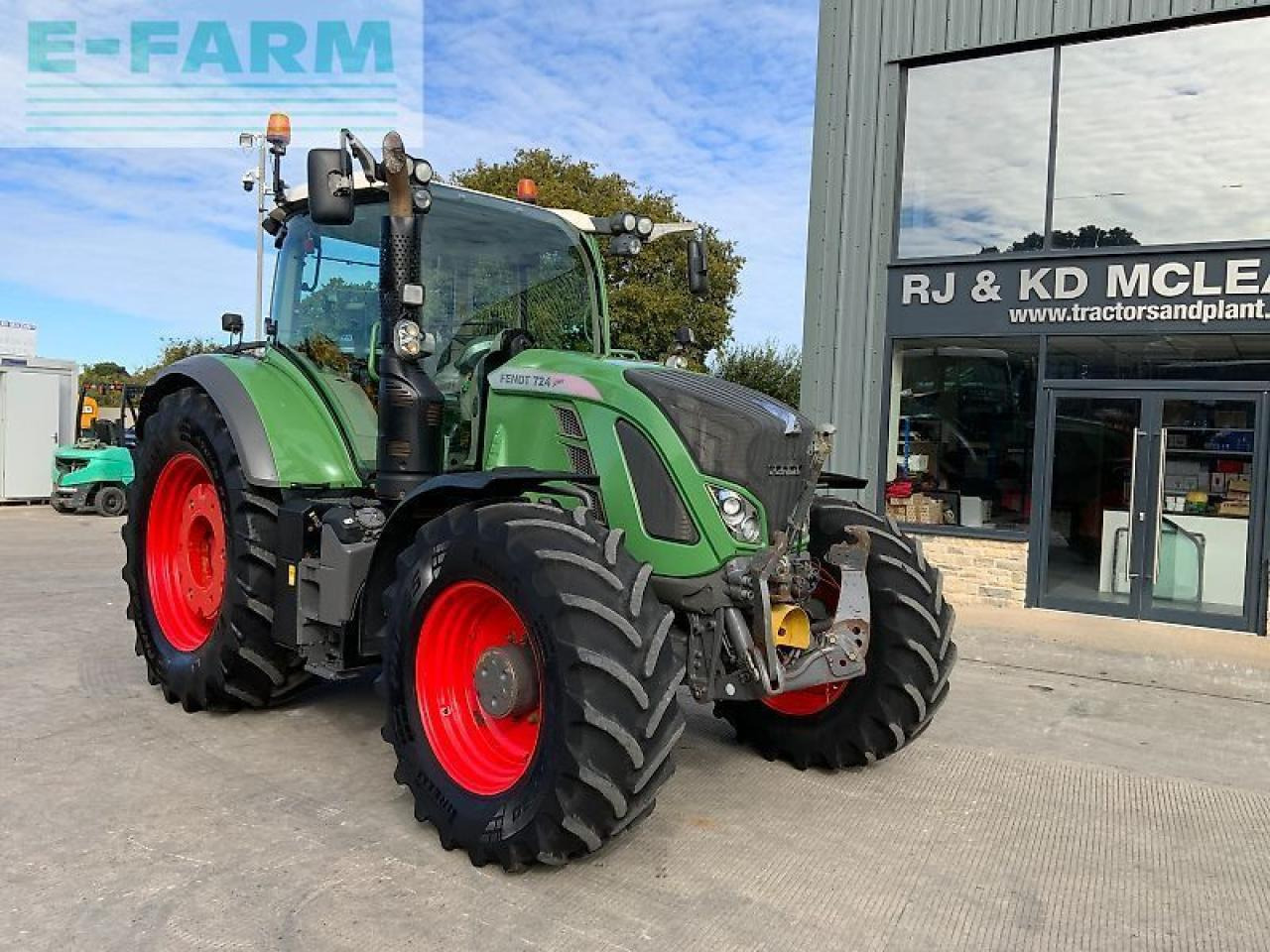 Fendt 724 profi plus tractor (st24315) - טרקטור חקלאי: תמונה 2 Fendt 724 profi plus tractor (st24315) - טרקטור חקלאי: תמונה 2