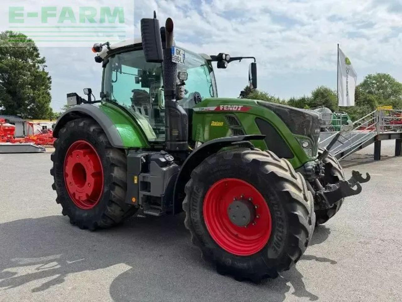 Fendt 724 profi plus - טרקטור חקלאי: תמונה 3 Fendt 724 profi plus - טרקטור חקלאי: תמונה 3