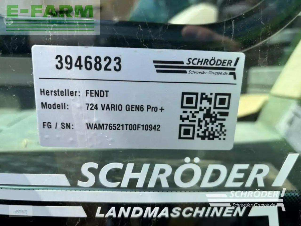 Fendt 724 vario gen6 profi plus ProfiPlus - טרקטור חקלאי: תמונה 4 Fendt 724 vario gen6 profi plus ProfiPlus - טרקטור חקלאי: תמונה 4
