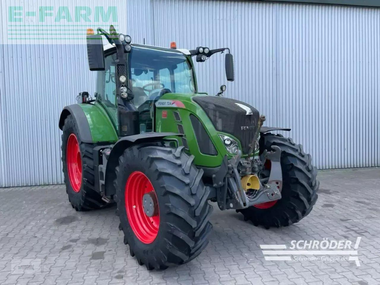 Fendt 724 vario s4 profi plus ProfiPlus - טרקטור חקלאי: תמונה 1 Fendt 724 vario s4 profi plus ProfiPlus - טרקטור חקלאי: תמונה 1