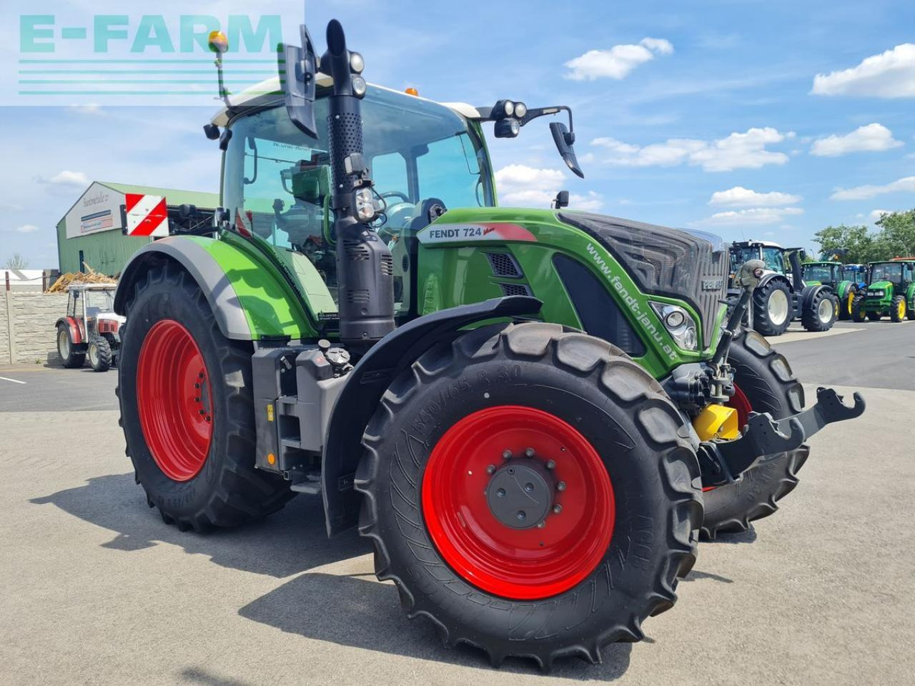 Fendt 724 vario - טרקטור חקלאי: תמונה 4 Fendt 724 vario - טרקטור חקלאי: תמונה 4