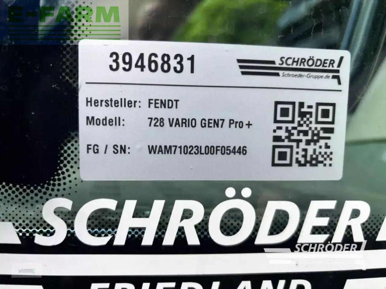 Fendt 728 vario gen7 profi plus ProfiPlus - טרקטור חקלאי: תמונה 4 Fendt 728 vario gen7 profi plus ProfiPlus - טרקטור חקלאי: תמונה 4