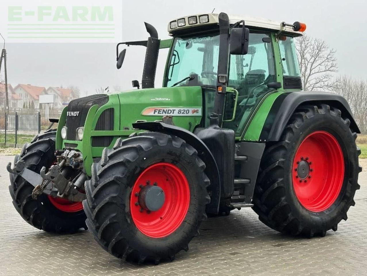 Fendt 820 vario tms - טרקטור חקלאי: תמונה 3 Fendt 820 vario tms - טרקטור חקלאי: תמונה 3