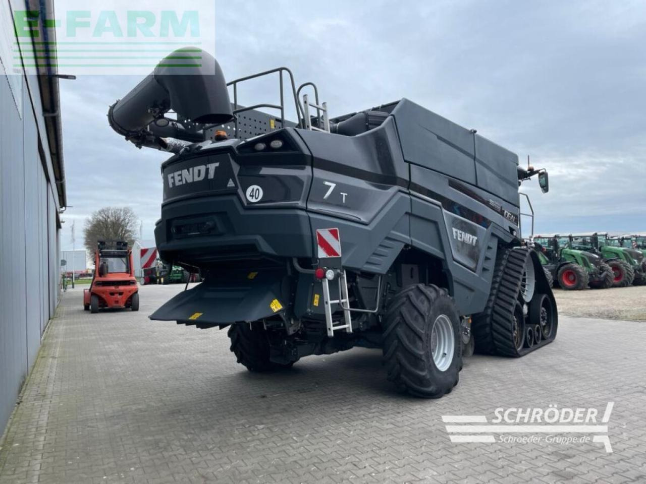 Fendt ideal 7 t - מקצרת קומבינה: תמונה 4 Fendt ideal 7 t - מקצרת קומבינה: תמונה 4