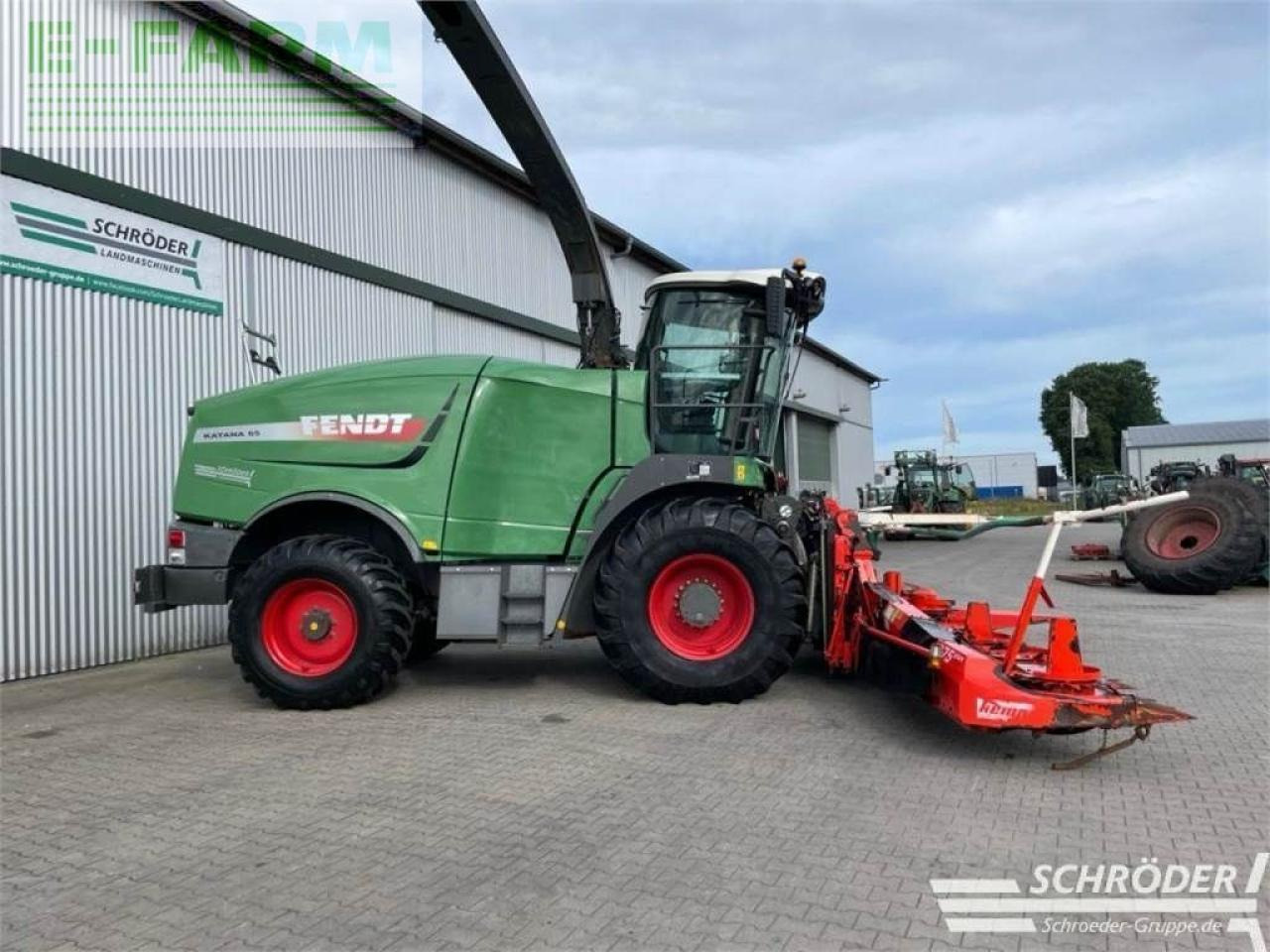 Fendt katana 65 + kemper 375 plus - מקצרת מספוא: תמונה 2 Fendt katana 65 + kemper 375 plus - מקצרת מספוא: תמונה 2