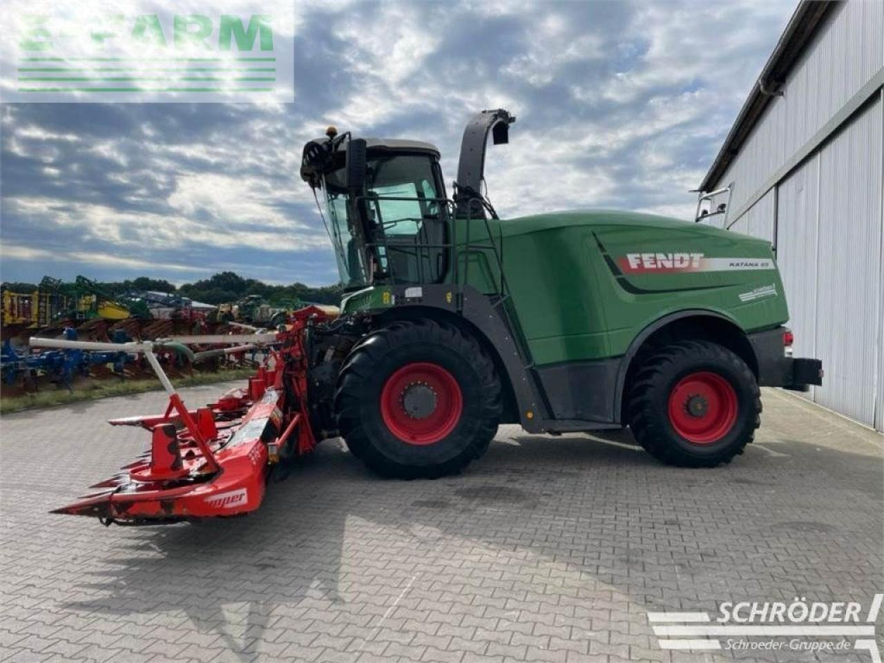 Fendt katana 65 + kemper 375 plus - מקצרת מספוא: תמונה 4 Fendt katana 65 + kemper 375 plus - מקצרת מספוא: תמונה 4