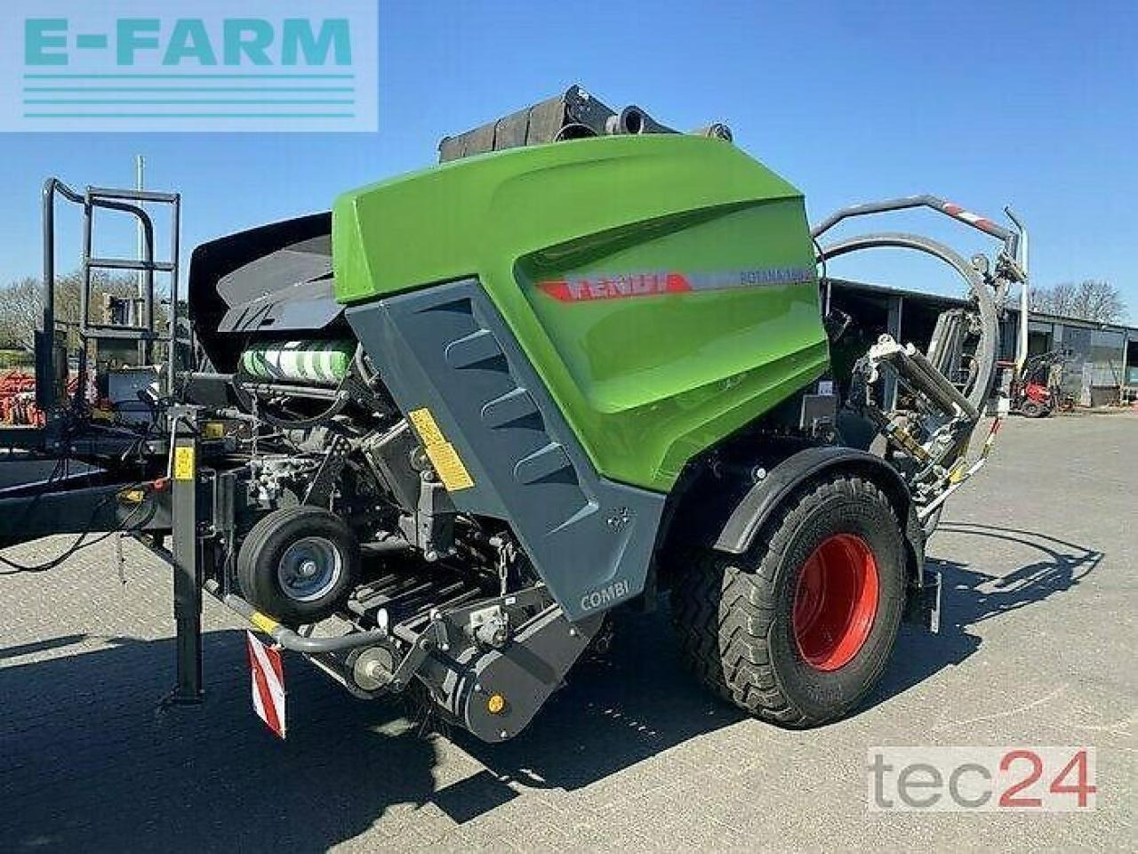 Fendt rotang 160 v combi presswickelcombi - מכונת צרור מרובעת: תמונה 1 Fendt rotang 160 v combi presswickelcombi - מכונת צרור מרובעת: תמונה 1