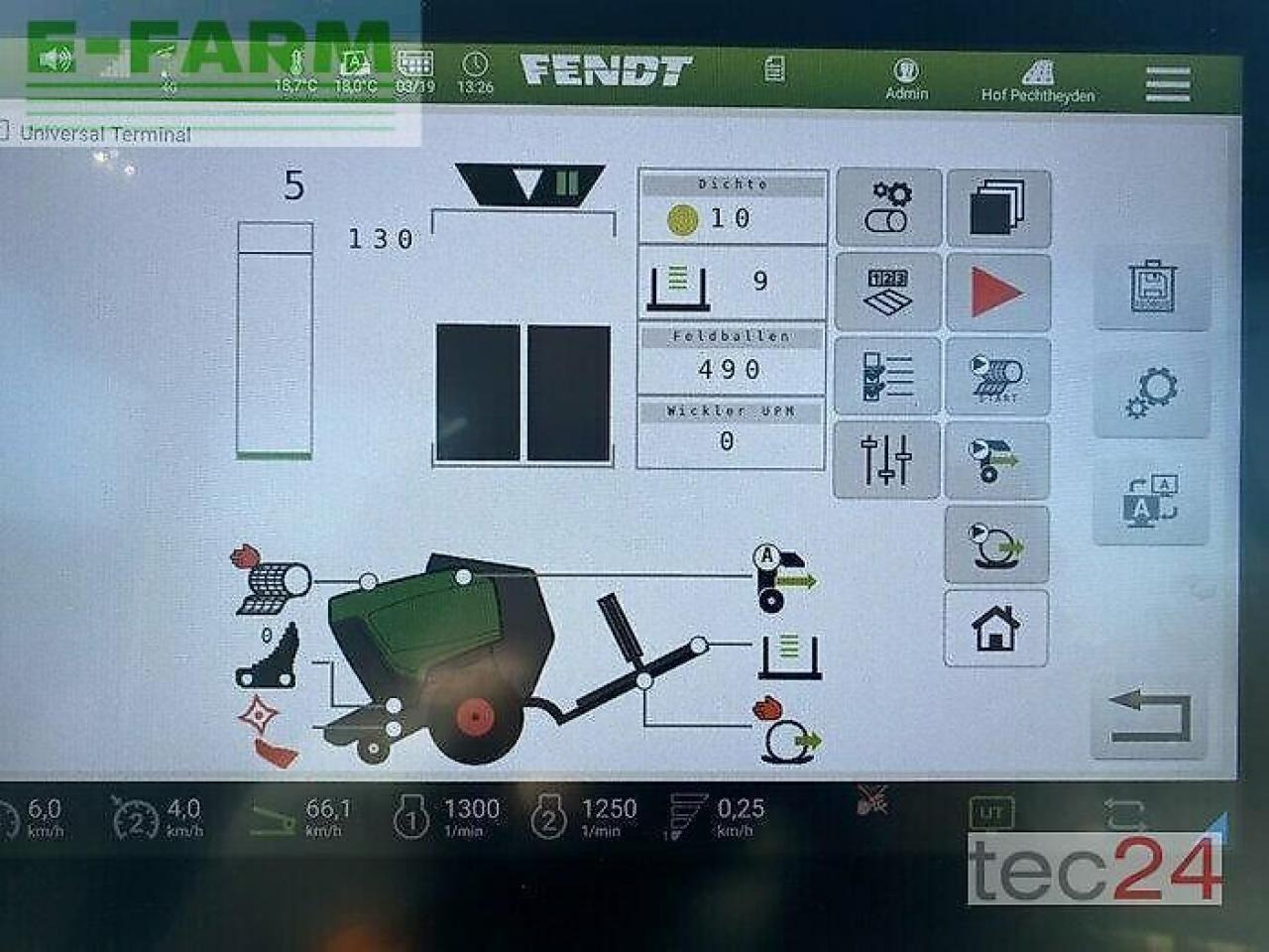 Fendt rotang 160 v combi presswickelcombi - מכונת צרור מרובעת: תמונה 4 Fendt rotang 160 v combi presswickelcombi - מכונת צרור מרובעת: תמונה 4