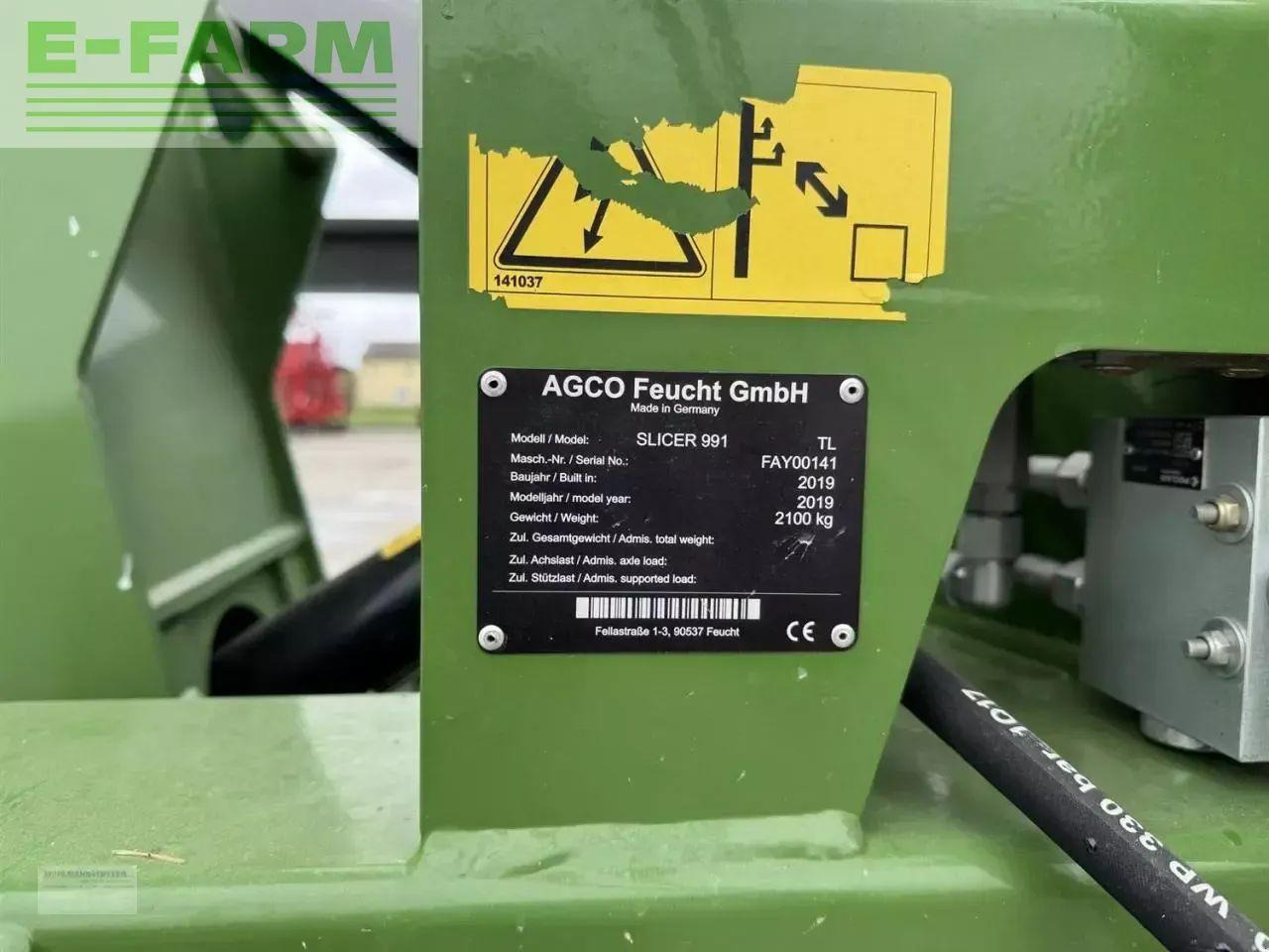 Fendt slicer 991 tl - מכסחה: תמונה 4 Fendt slicer 991 tl - מכסחה: תמונה 4