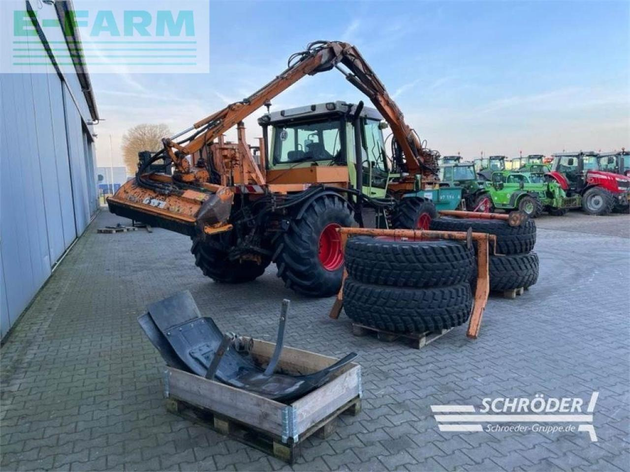Fendt xylon 524 - טרקטור חקלאי: תמונה 3 Fendt xylon 524 - טרקטור חקלאי: תמונה 3