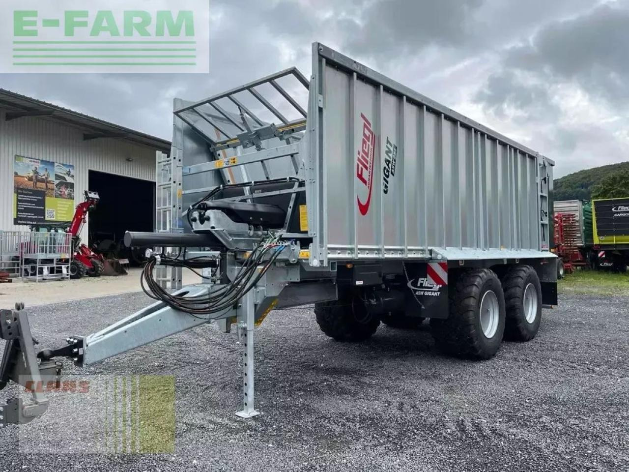 Fliegl gigant asw 281 - מסיר פסולת/ קרון נגרר חקלאי: תמונה 3 Fliegl gigant asw 281 - מסיר פסולת/ קרון נגרר חקלאי: תמונה 3
