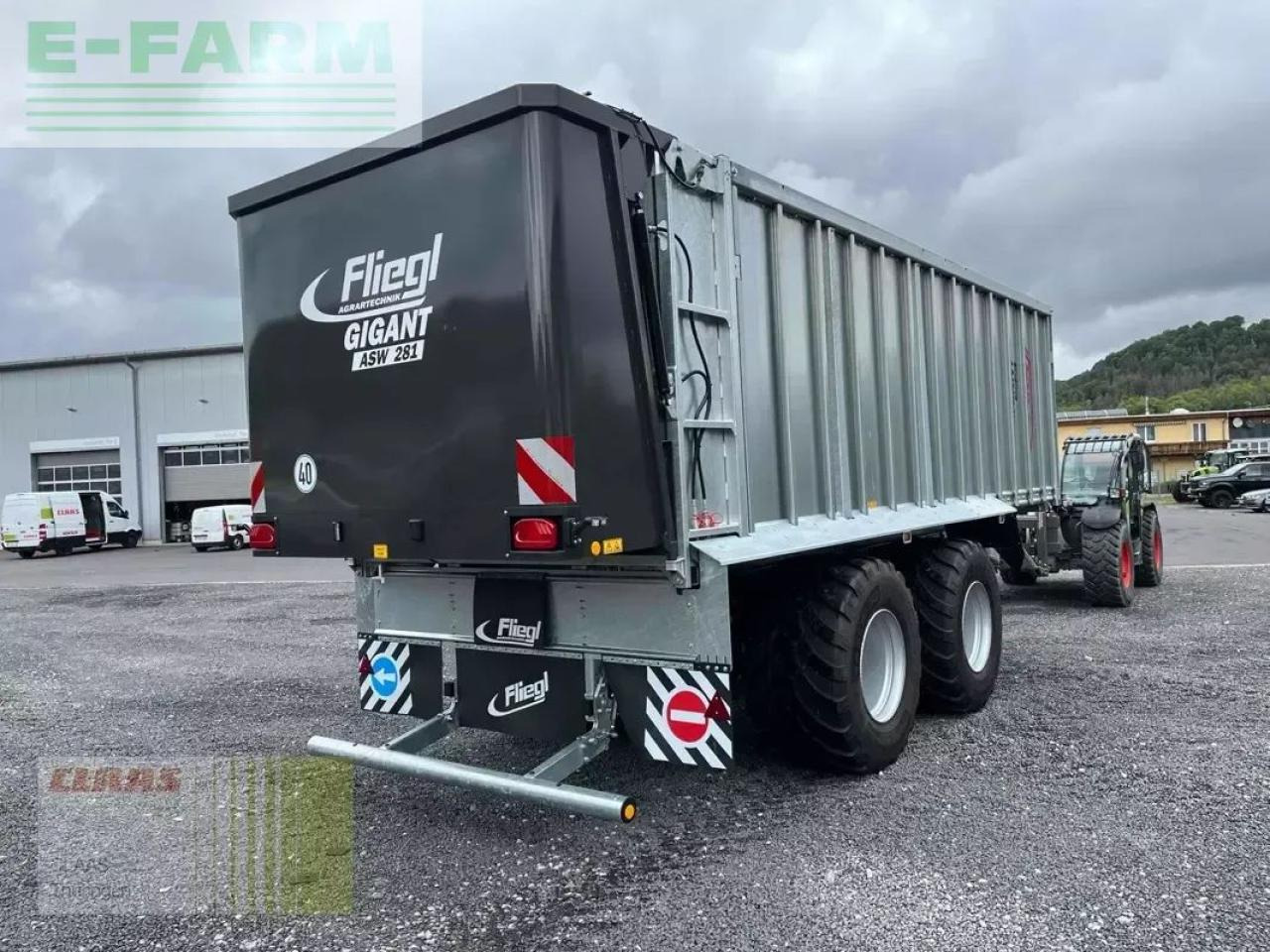 Fliegl gigant asw 281 - מסיר פסולת/ קרון נגרר חקלאי: תמונה 4 Fliegl gigant asw 281 - מסיר פסולת/ קרון נגרר חקלאי: תמונה 4