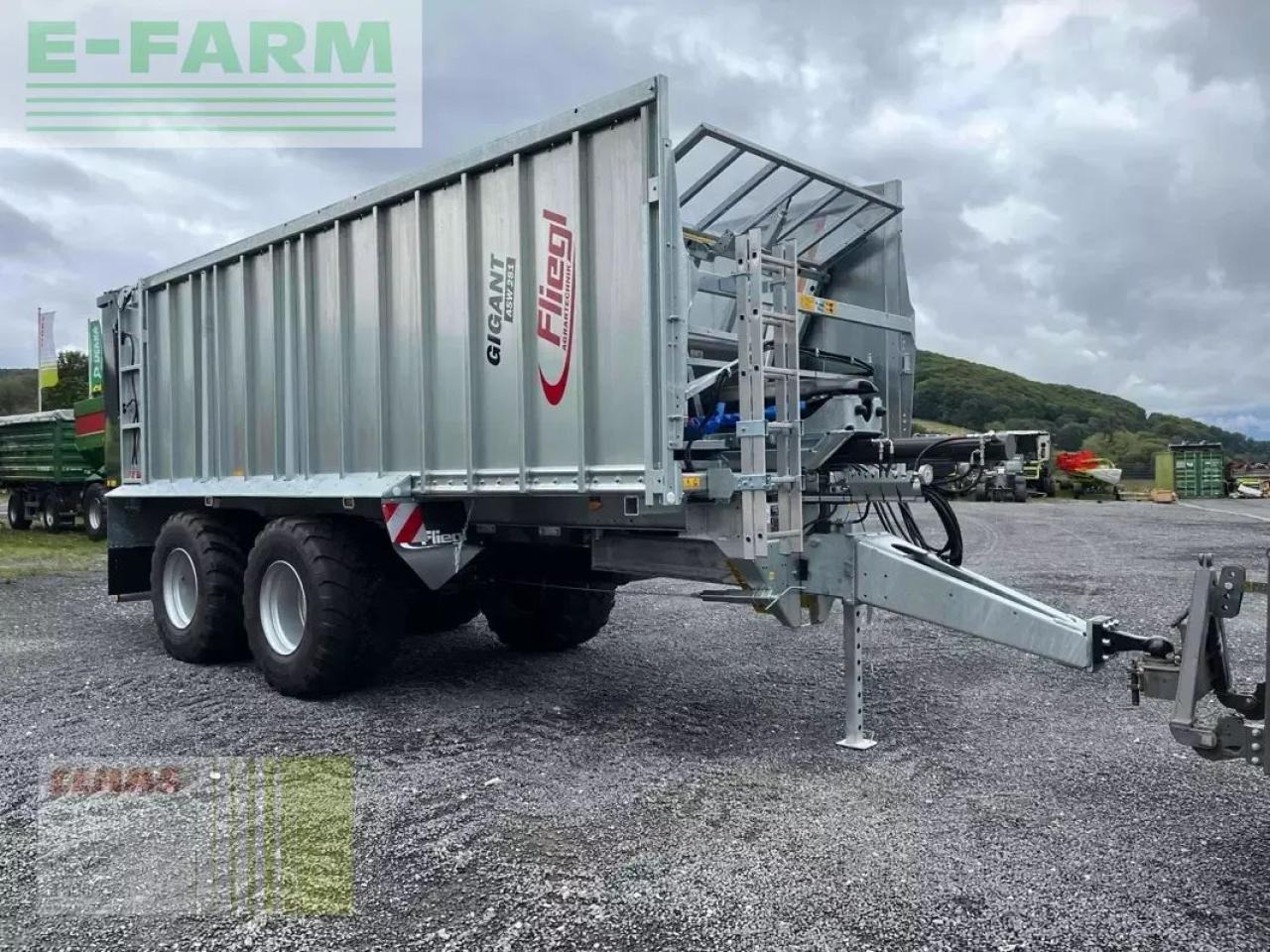 Fliegl gigant asw 281 - מסיר פסולת/ קרון נגרר חקלאי: תמונה 1 Fliegl gigant asw 281 - מסיר פסולת/ קרון נגרר חקלאי: תמונה 1
