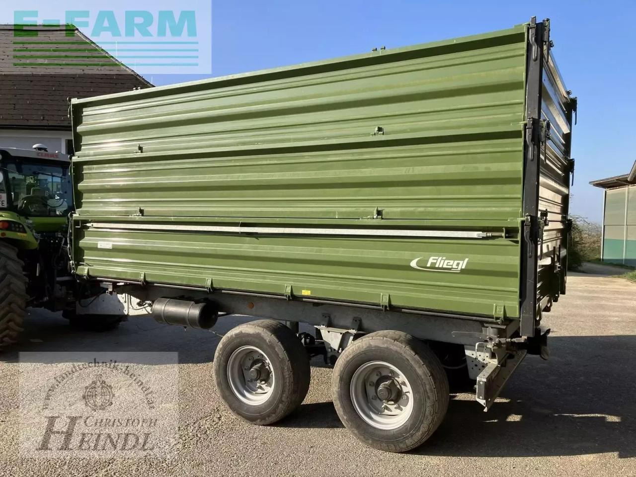 Fliegl tdk 130 fox - מסיר פסולת/ קרון נגרר חקלאי: תמונה 3 Fliegl tdk 130 fox - מסיר פסולת/ קרון נגרר חקלאי: תמונה 3