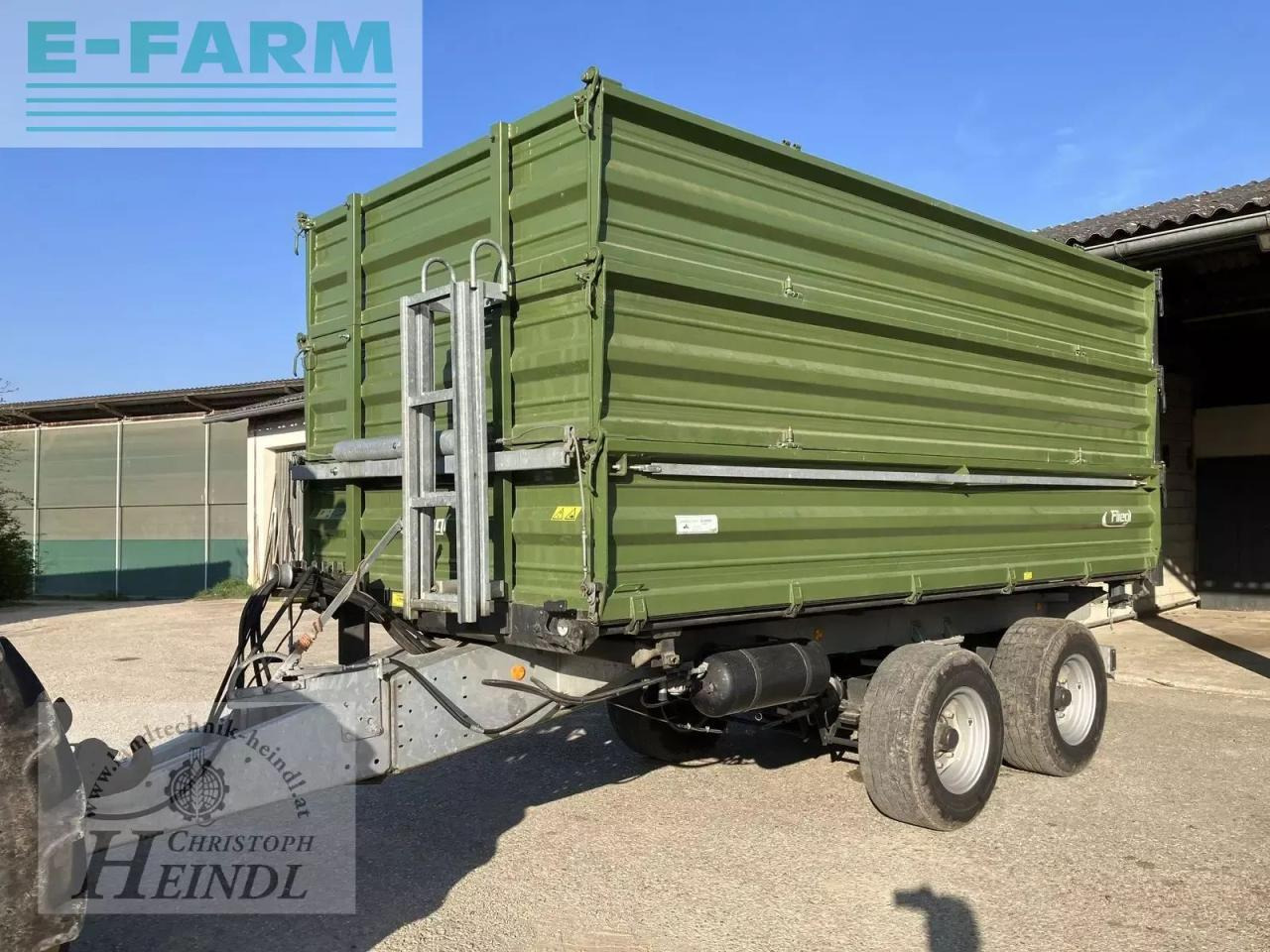 Fliegl tdk 130 fox - מסיר פסולת/ קרון נגרר חקלאי: תמונה 1 Fliegl tdk 130 fox - מסיר פסולת/ קרון נגרר חקלאי: תמונה 1