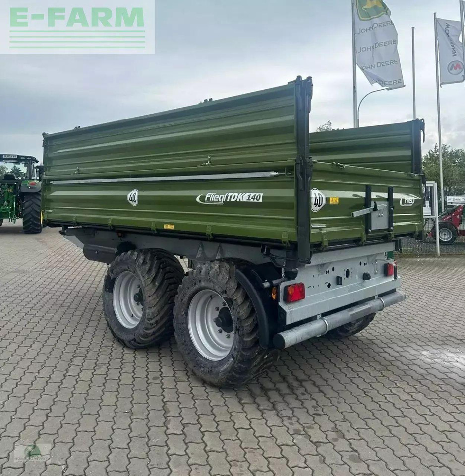 Fliegl tdk 140 fox - מסיר פסולת/ קרון נגרר חקלאי: תמונה 2 Fliegl tdk 140 fox - מסיר פסולת/ קרון נגרר חקלאי: תמונה 2