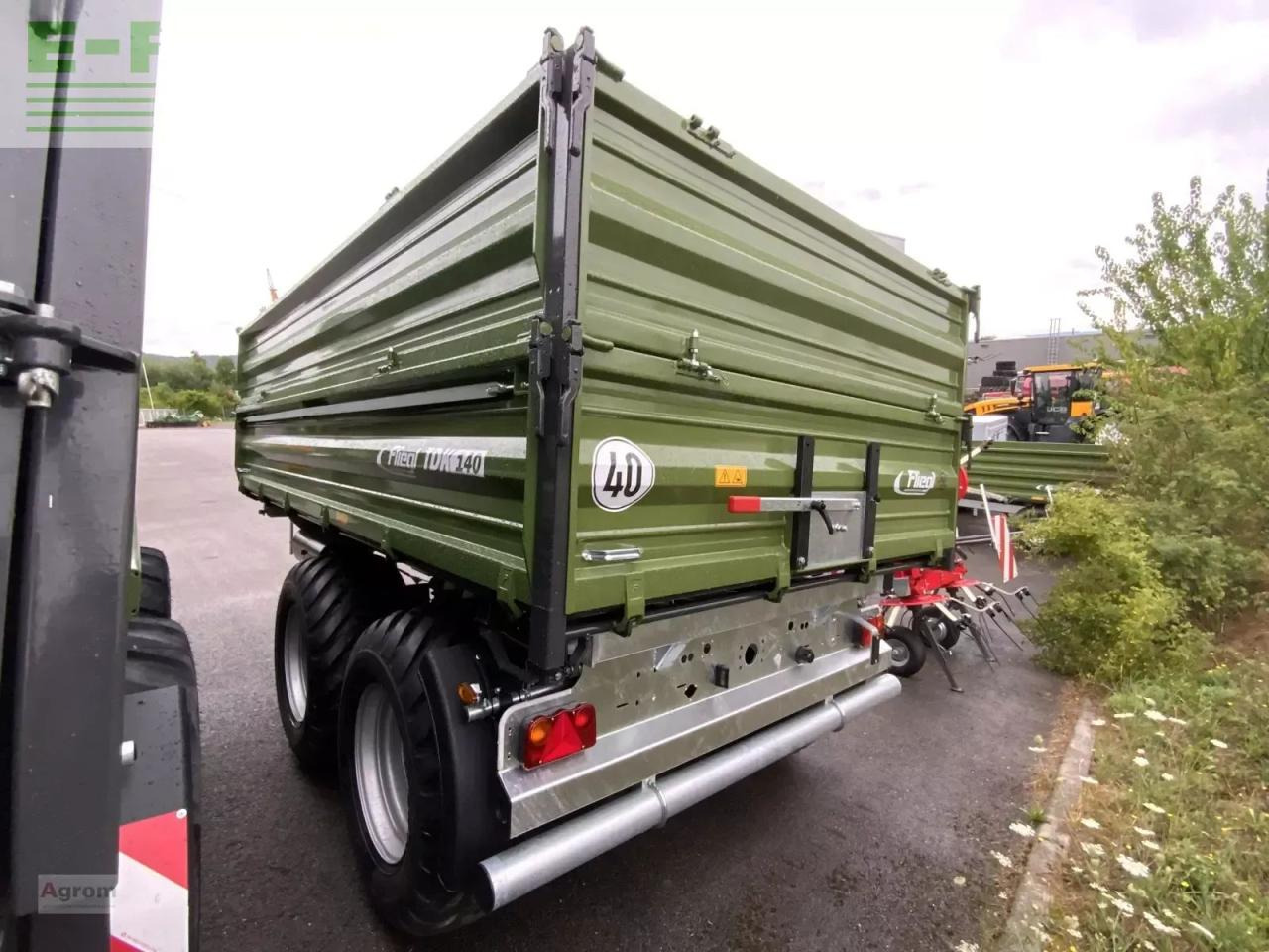 Fliegl tdk 140 - מסיר פסולת/ קרון נגרר חקלאי: תמונה 4 Fliegl tdk 140 - מסיר פסולת/ קרון נגרר חקלאי: תמונה 4