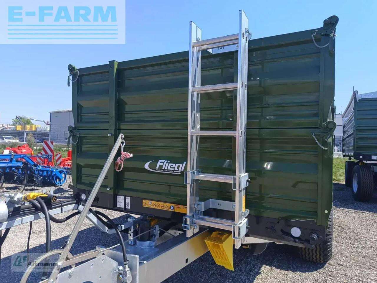 Fliegl tdk140 fox - מסיר פסולת/ קרון נגרר חקלאי: תמונה 2 Fliegl tdk140 fox - מסיר פסולת/ קרון נגרר חקלאי: תמונה 2