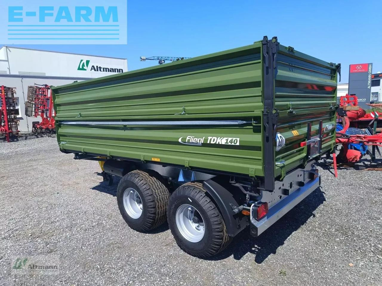 Fliegl tdk140 fox - מסיר פסולת/ קרון נגרר חקלאי: תמונה 3 Fliegl tdk140 fox - מסיר פסולת/ קרון נגרר חקלאי: תמונה 3