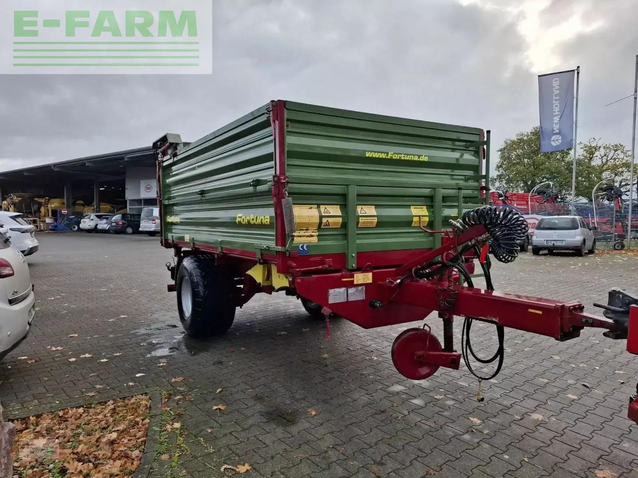 Fortuna fed 80 mit hydr. heckklappe - מסיר פסולת/ קרון נגרר חקלאי: תמונה 4 Fortuna fed 80 mit hydr. heckklappe - מסיר פסולת/ קרון נגרר חקלאי: תמונה 4