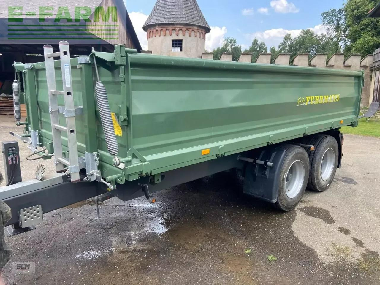 Fuhrmann ff 17.000 - מסיר פסולת/ קרון נגרר חקלאי: תמונה 1 Fuhrmann ff 17.000 - מסיר פסולת/ קרון נגרר חקלאי: תמונה 1