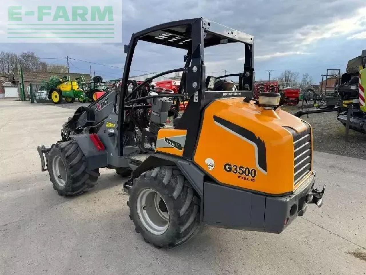Giant g3500 - מעמיס גלגלים: תמונה 2 Giant g3500 - מעמיס גלגלים: תמונה 2