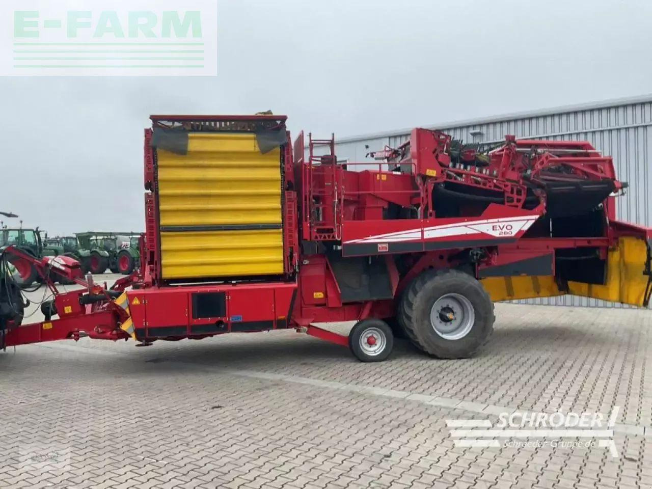 Grimme evo 280 - מקצרת תפוחי אדמה: תמונה 1 Grimme evo 280 - מקצרת תפוחי אדמה: תמונה 1