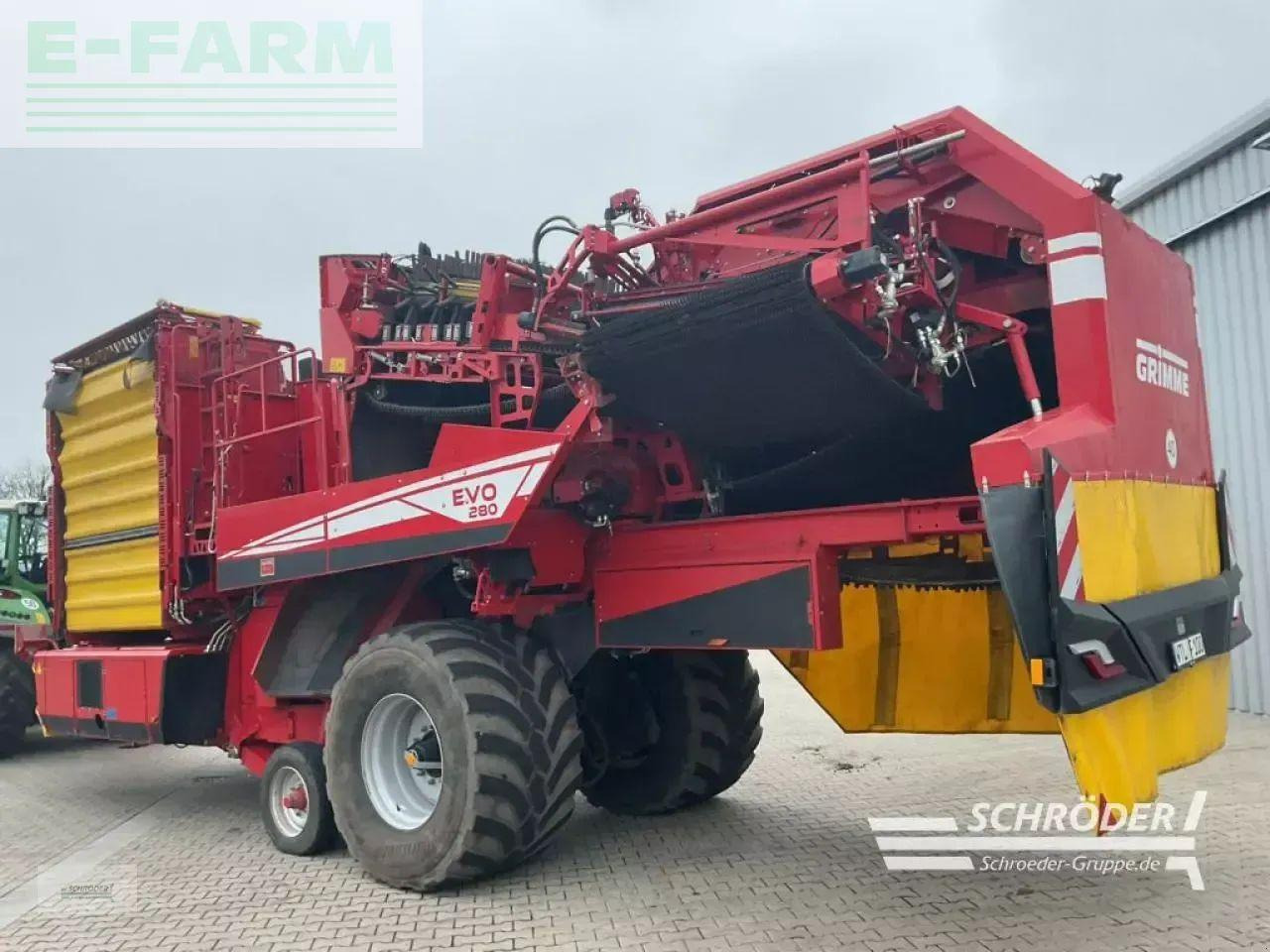 Grimme evo 280 - מקצרת תפוחי אדמה: תמונה 2 Grimme evo 280 - מקצרת תפוחי אדמה: תמונה 2