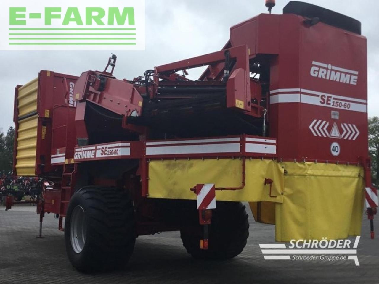 Grimme se 150-60 - מקצרת תפוחי אדמה: תמונה 4 Grimme se 150-60 - מקצרת תפוחי אדמה: תמונה 4
