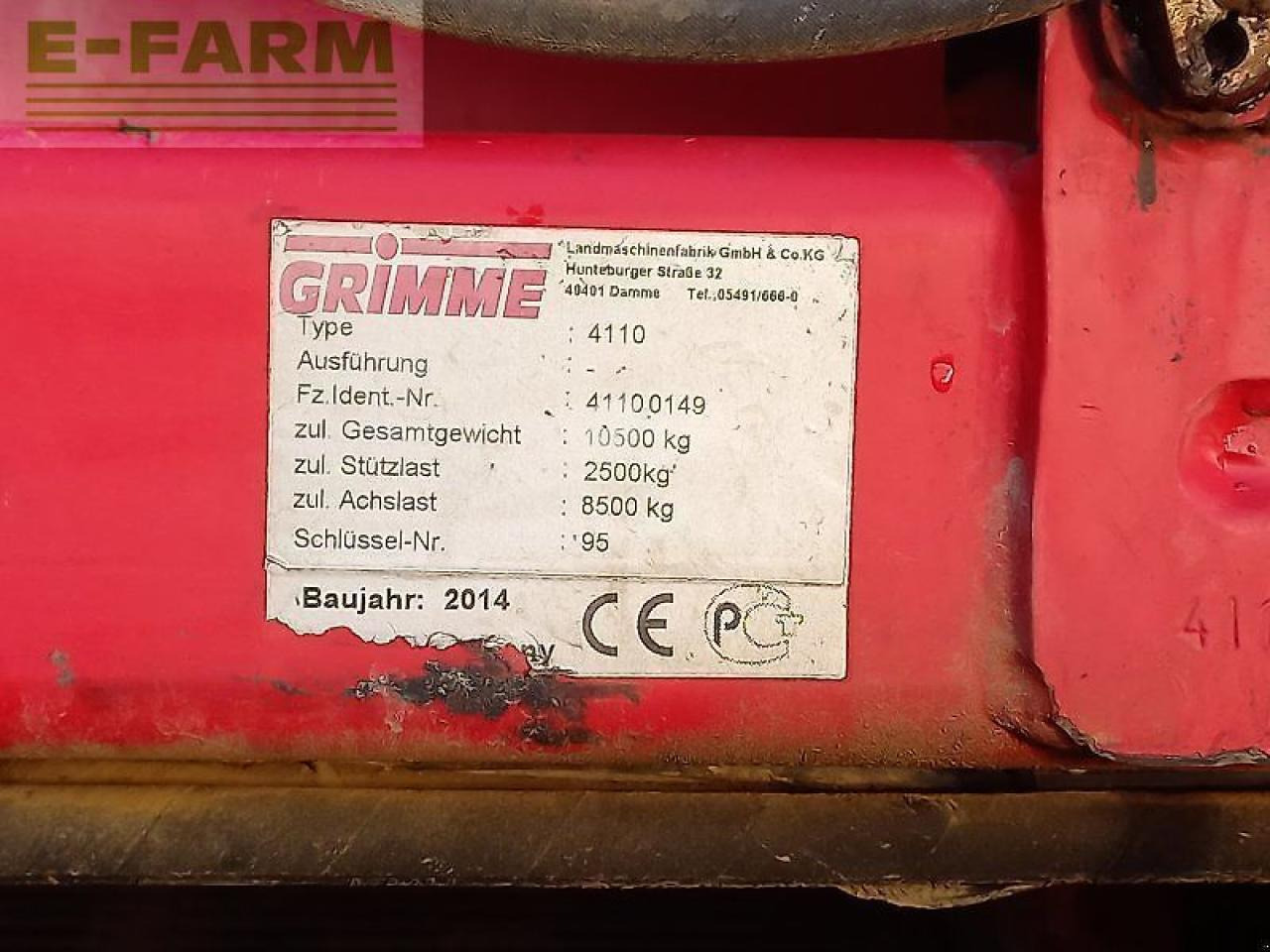 Grimme se 260 - מקצרת תפוחי אדמה: תמונה 3 Grimme se 260 - מקצרת תפוחי אדמה: תמונה 3