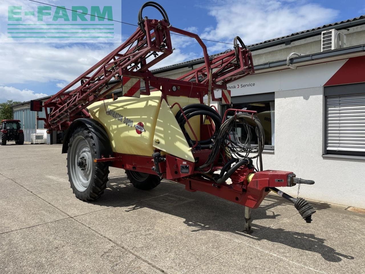 Hardi navigator 3000 - מרסס נגרר: תמונה 1 Hardi navigator 3000 - מרסס נגרר: תמונה 1