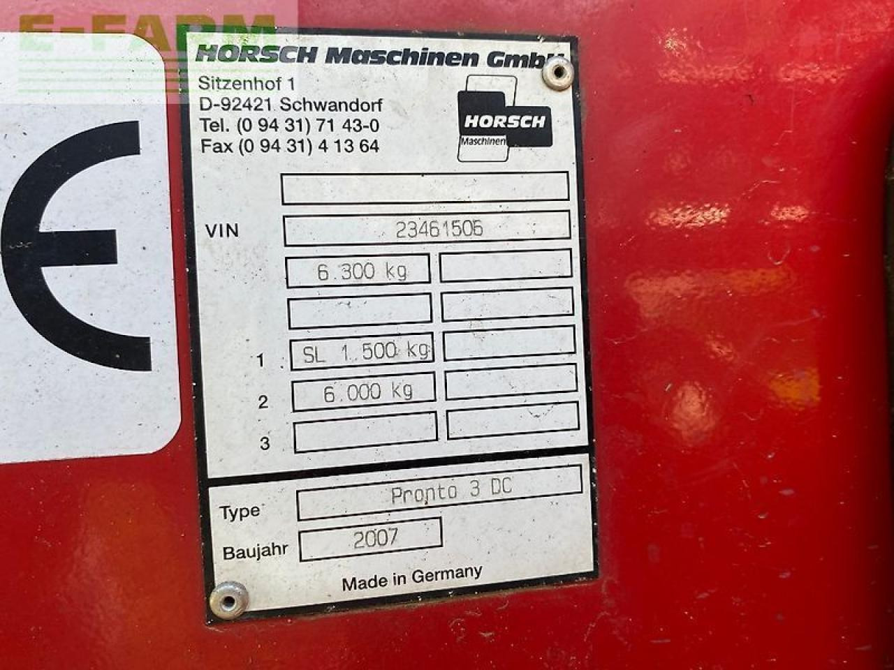 מקדחת זרעים Horsch pronto 3 dc: תמונה 21