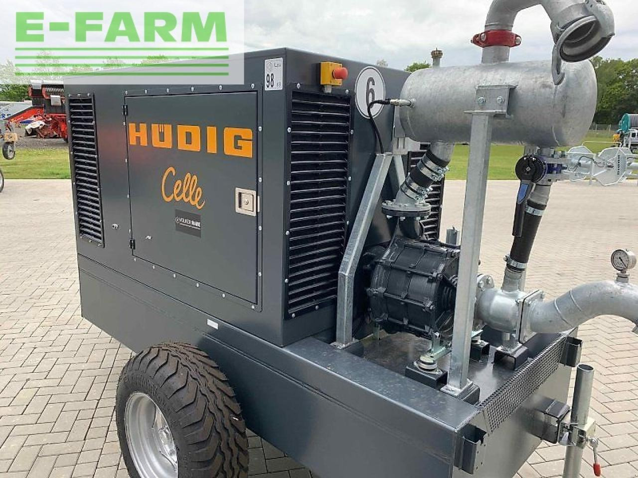 Hüdig beregnungsaggregat - typ hc910/503/44 - מערכת השקיה: תמונה 3 Hüdig beregnungsaggregat - typ hc910/503/44 - מערכת השקיה: תמונה 3