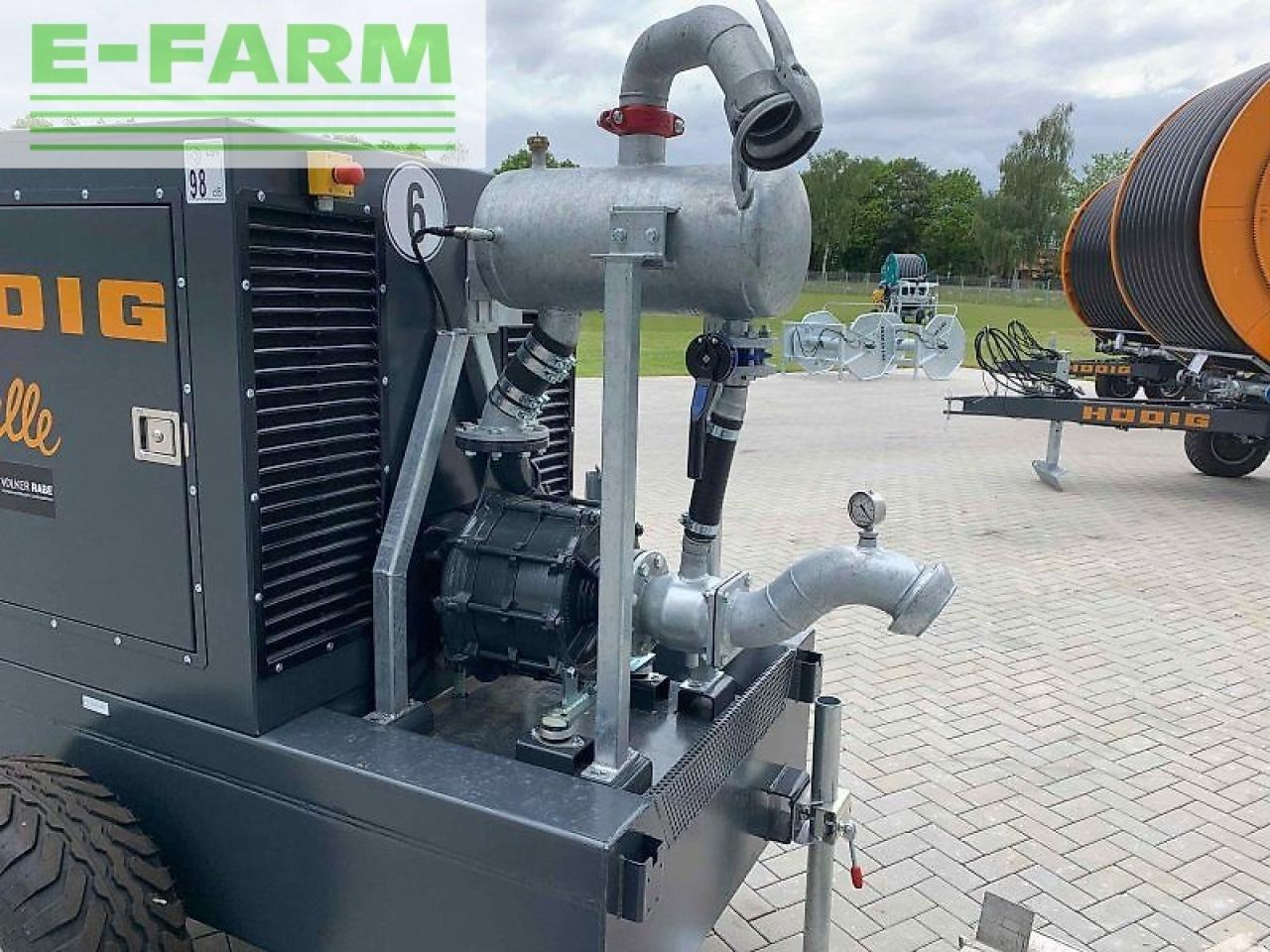 Hüdig beregnungsaggregat - typ hc910/503/44 - מערכת השקיה: תמונה 2 Hüdig beregnungsaggregat - typ hc910/503/44 - מערכת השקיה: תמונה 2