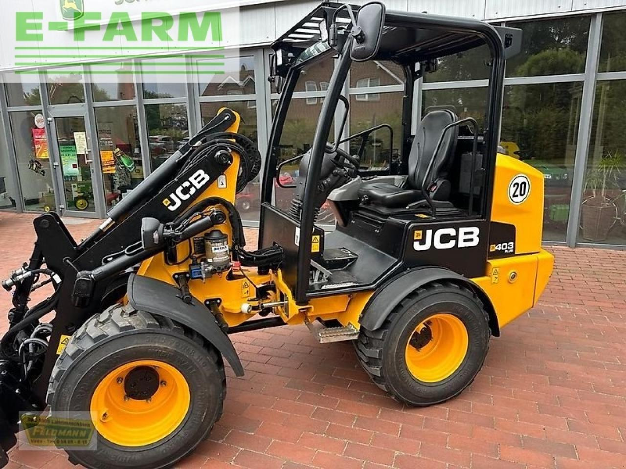 JCB 403 plus agri großer motor, zentralschmierung - מעמיס גלגלים: תמונה 5 JCB 403 plus agri großer motor, zentralschmierung - מעמיס גלגלים: תמונה 5