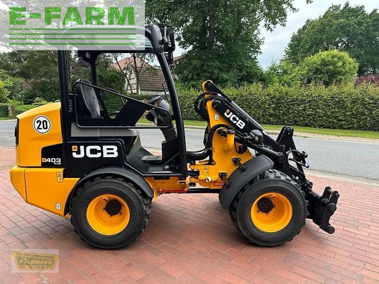 JCB 403 plus agri großer motor, zentralschmierung - מעמיס גלגלים: תמונה 3 JCB 403 plus agri großer motor, zentralschmierung - מעמיס גלגלים: תמונה 3