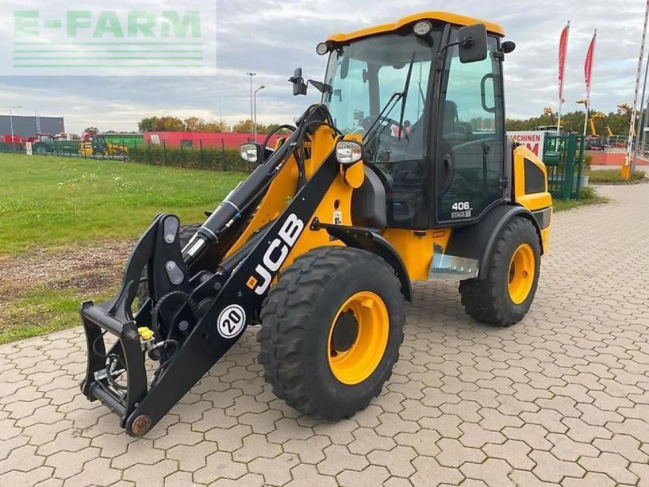 JCB 406 agri - מיני מחפר: תמונה 1 JCB 406 agri - מיני מחפר: תמונה 1