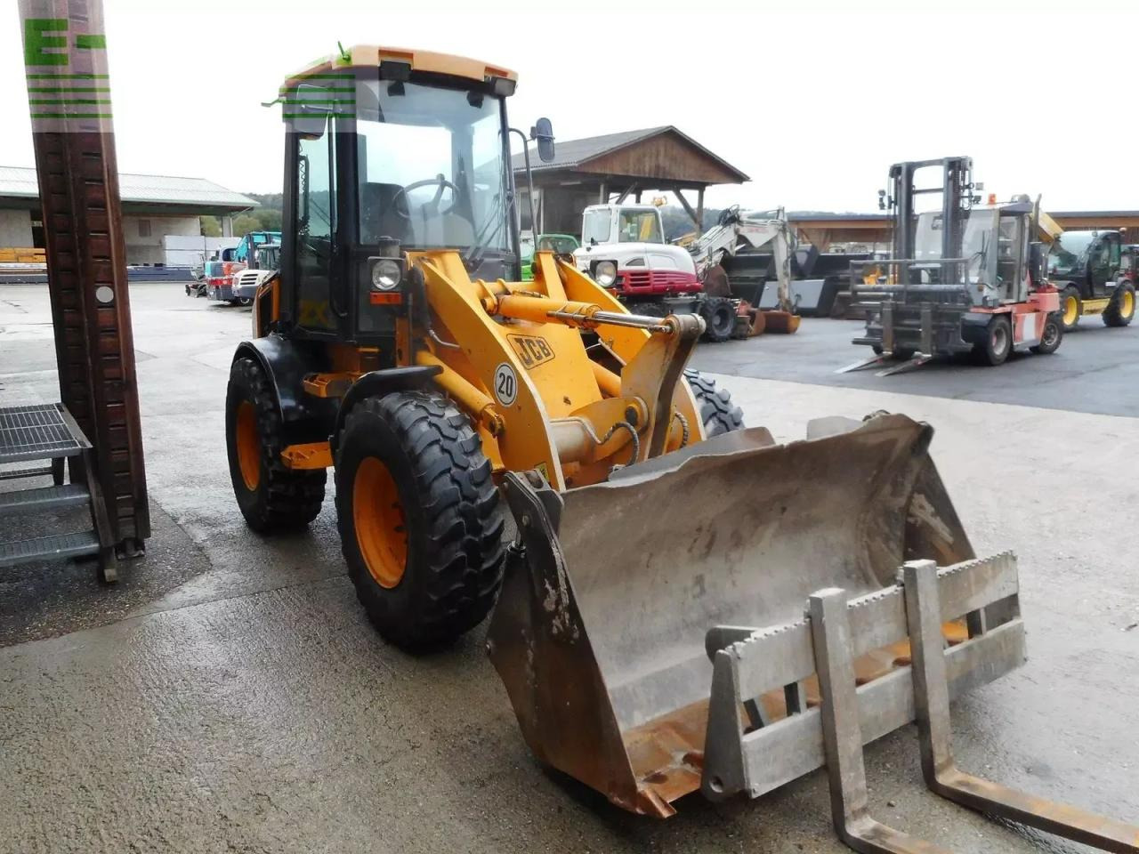 JCB 407 ( 5.400kg ) mit schaufel + gabel - מיני מחפר: תמונה 5 JCB 407 ( 5.400kg ) mit schaufel + gabel - מיני מחפר: תמונה 5