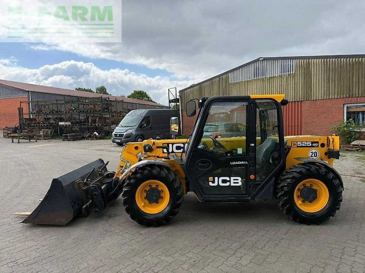 JCB 525-60 - מפעיל טלסקופי: תמונה 1 JCB 525-60 - מפעיל טלסקופי: תמונה 1